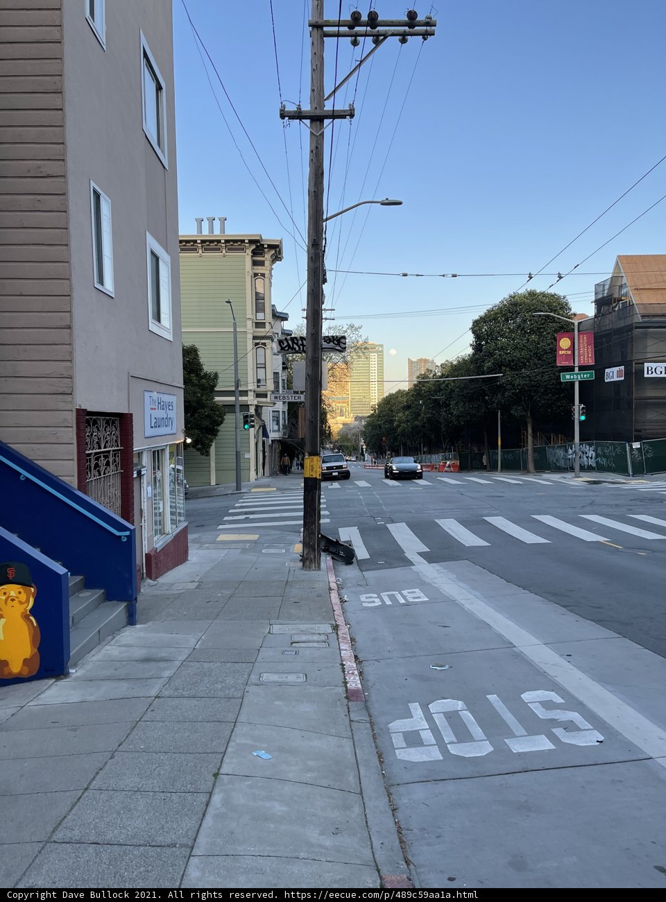 Two-Block Street in the City