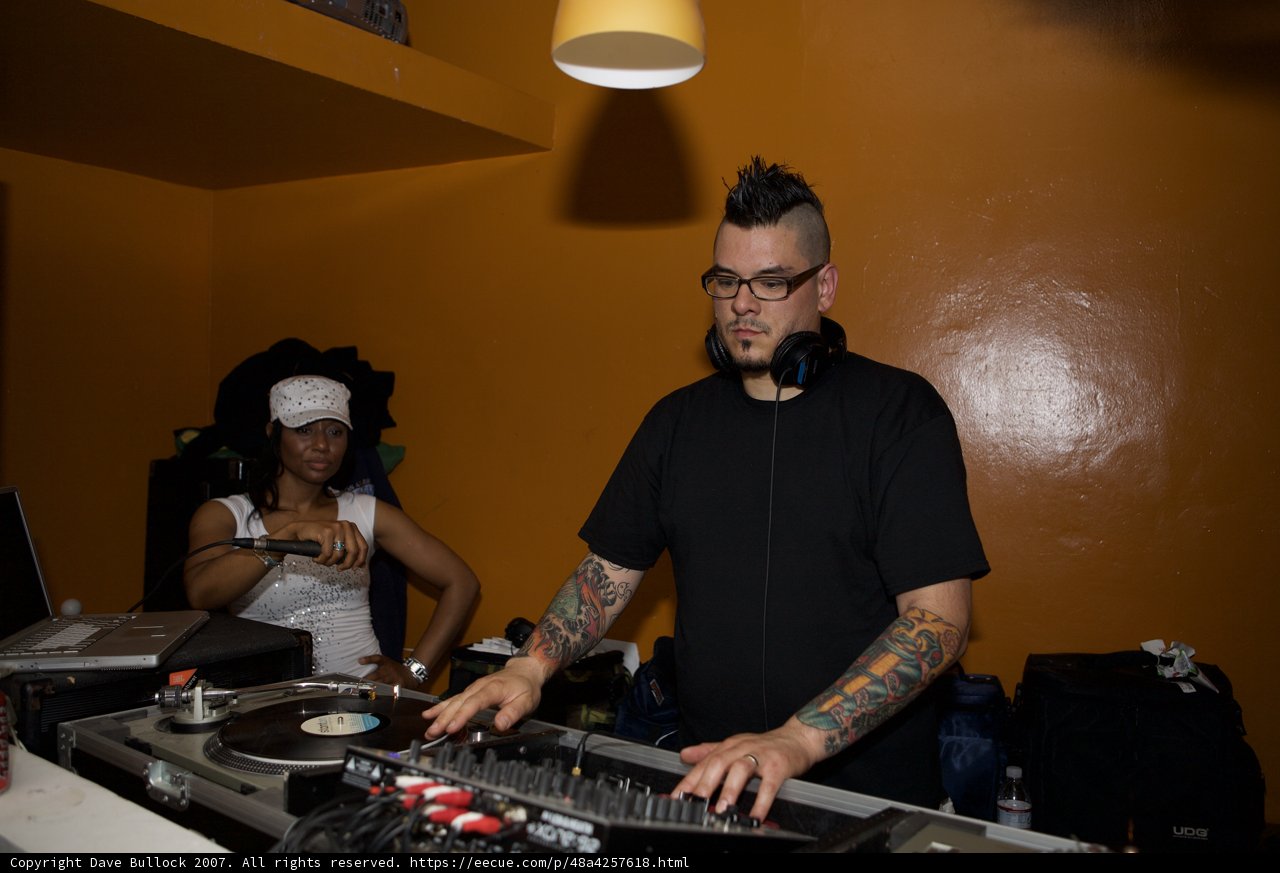 Dubstep DJ Mixing it Up