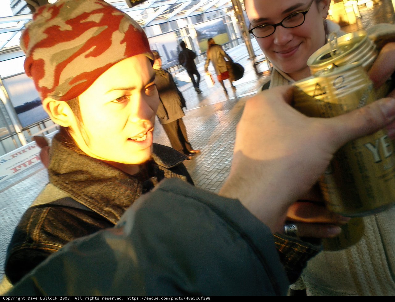 Beer break at Tokyo Metropolitan Government Office