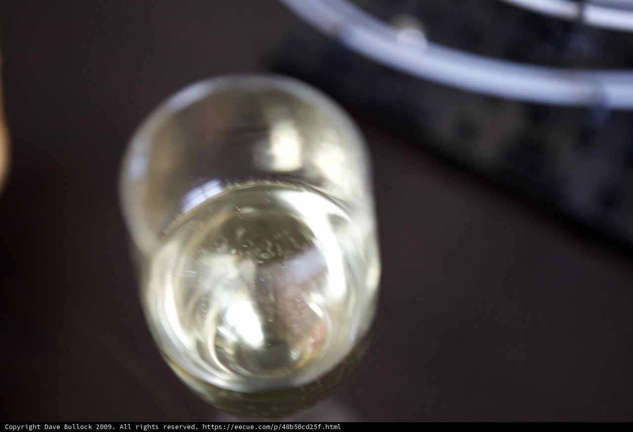 A Festive Glass of Wine