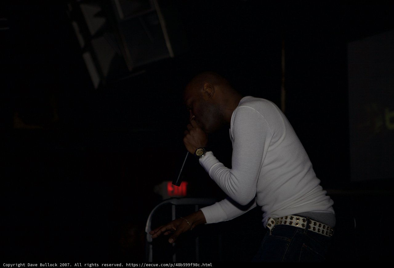 MC Q Entertains Audience with Dynamic Performance