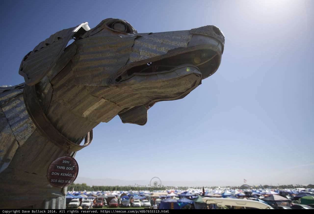 Metal T-Rex and his Sign