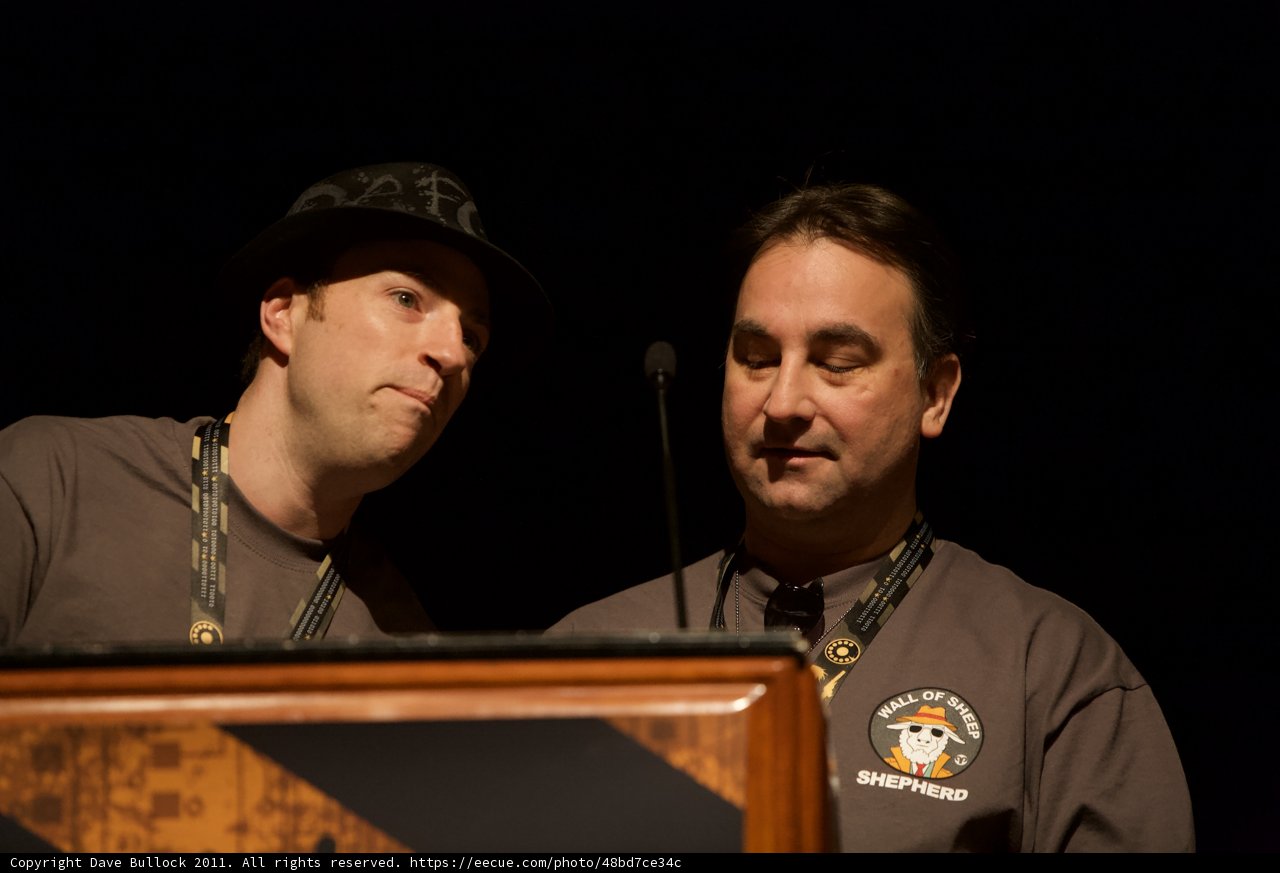 Black Hats at the Podium