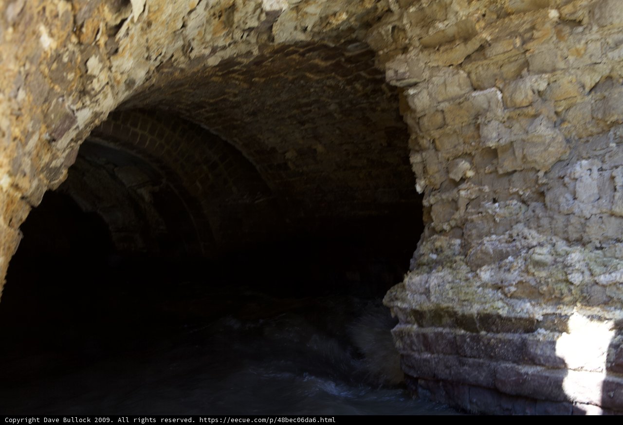 Stone Arch Tunnel Entrance