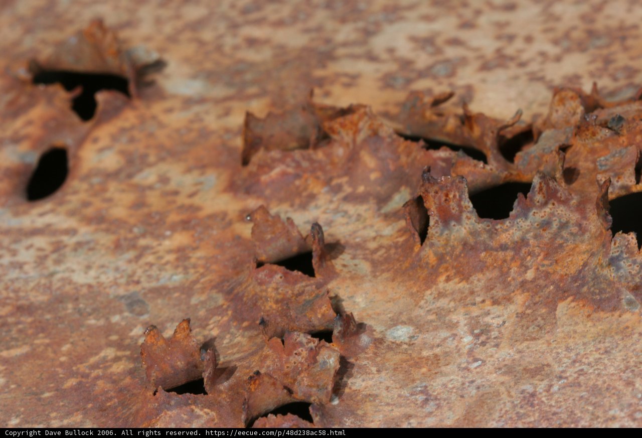 Corrosion on Metal Surface