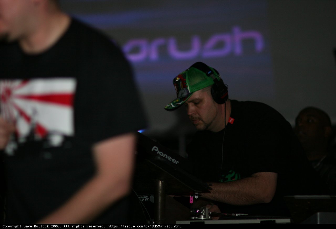 Green Hat DJ Takes Over Club