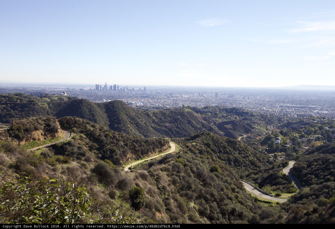 breathtaking aerial view of the city from the hilltop