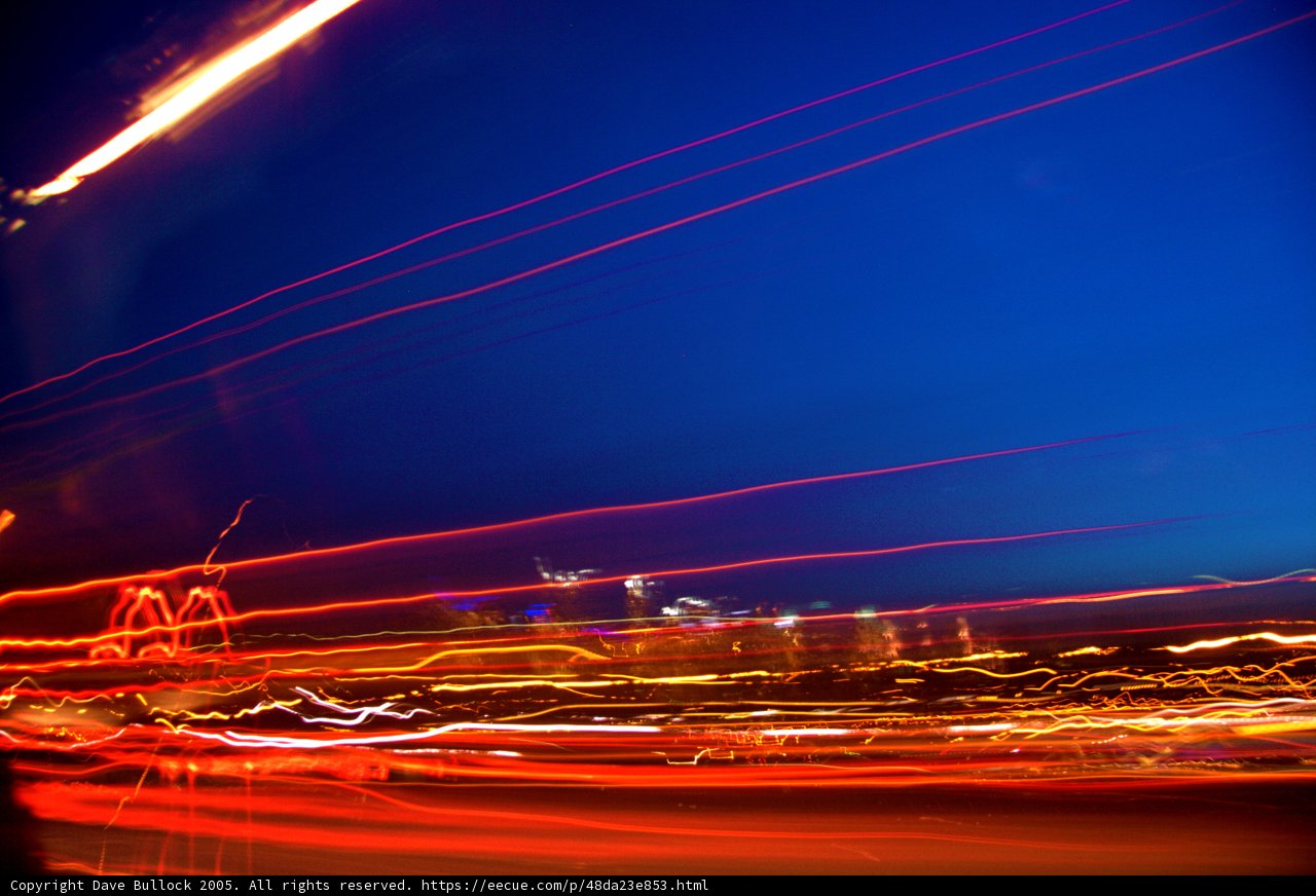 City Lights on Fire