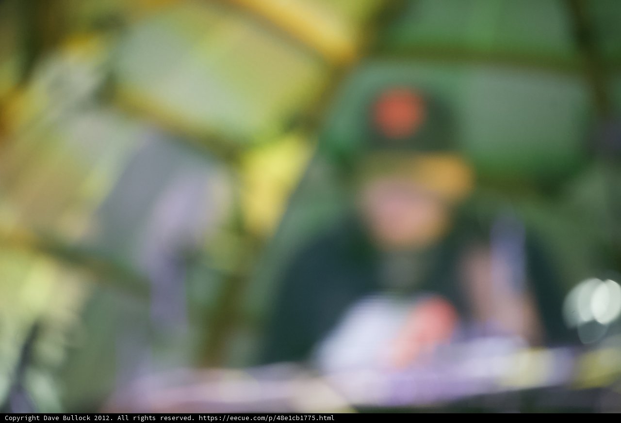 Blurred Coachella Camper