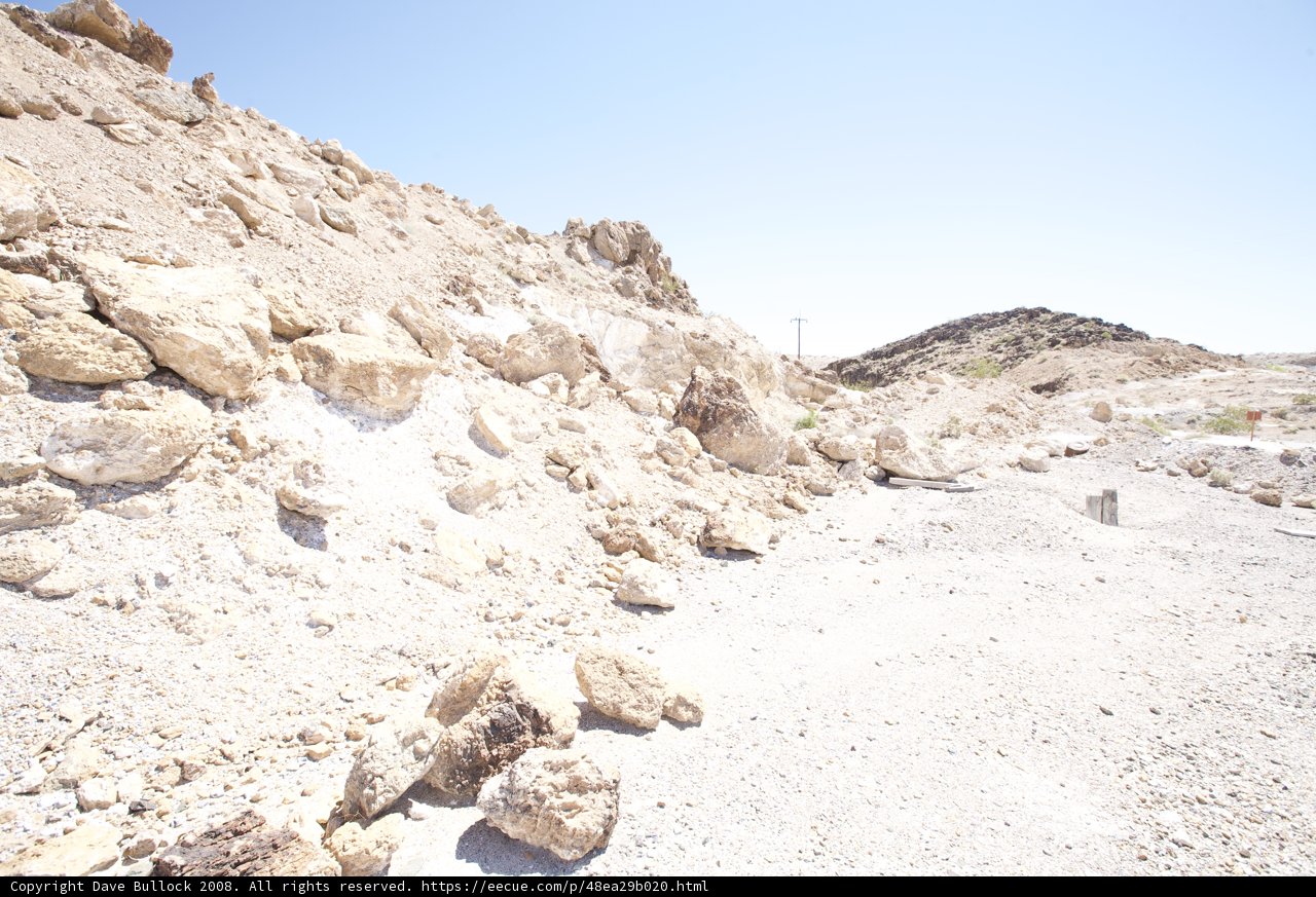 Majestic Rock Formation in the Desert