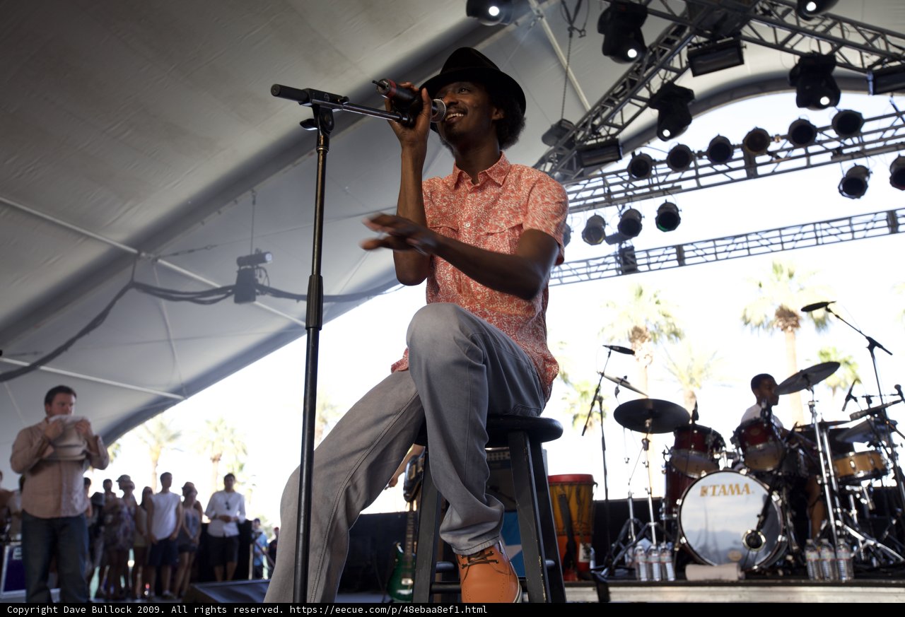 K'naan Warsame steals the show at Coachella 2009
