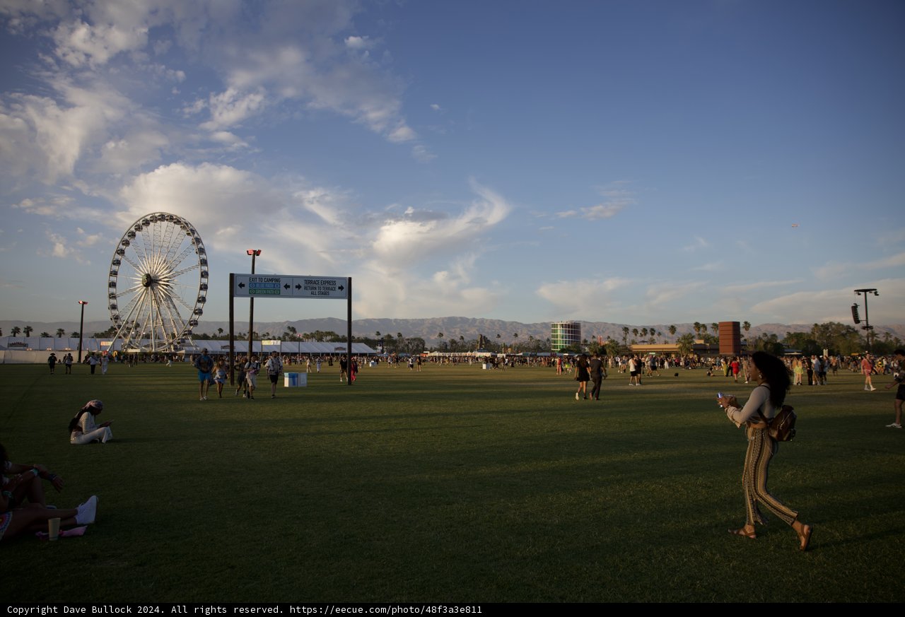 Sunset Revelry at Coachella 2024