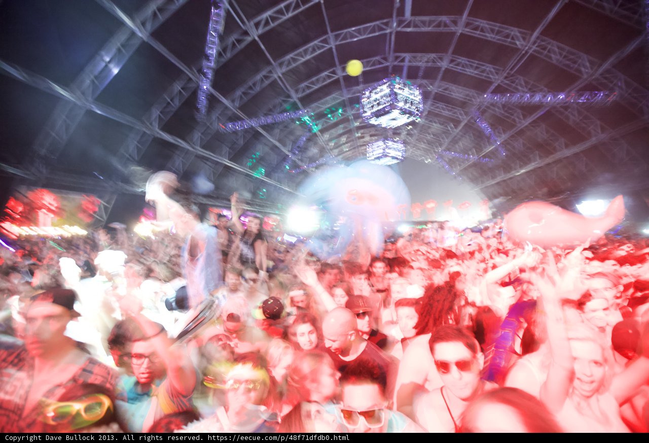Coachella Nightclub Crowd