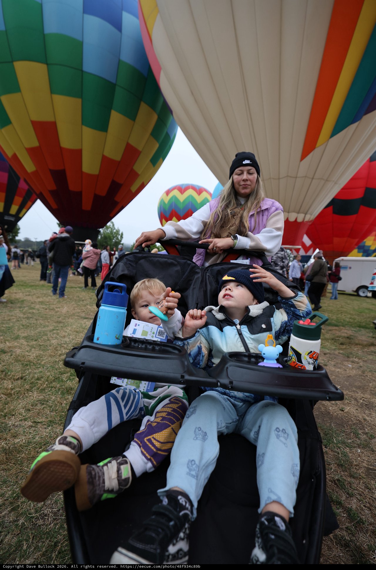 Wide-Eyed Wonder at the Hot Air Balloon Festival