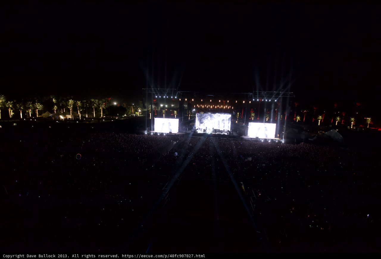 Lights, Music, Action: A Massive Crowd at Coachella
