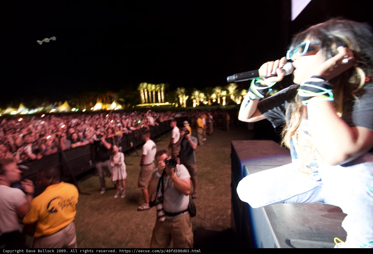 Concert Performer Takes the Stage