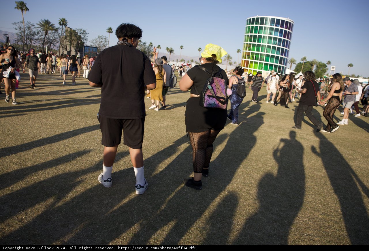 Vibrant Paths: Coachella 2024 Week 2