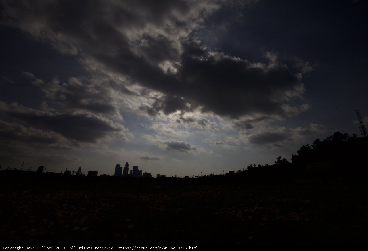 Urban Silhouette at Sunset