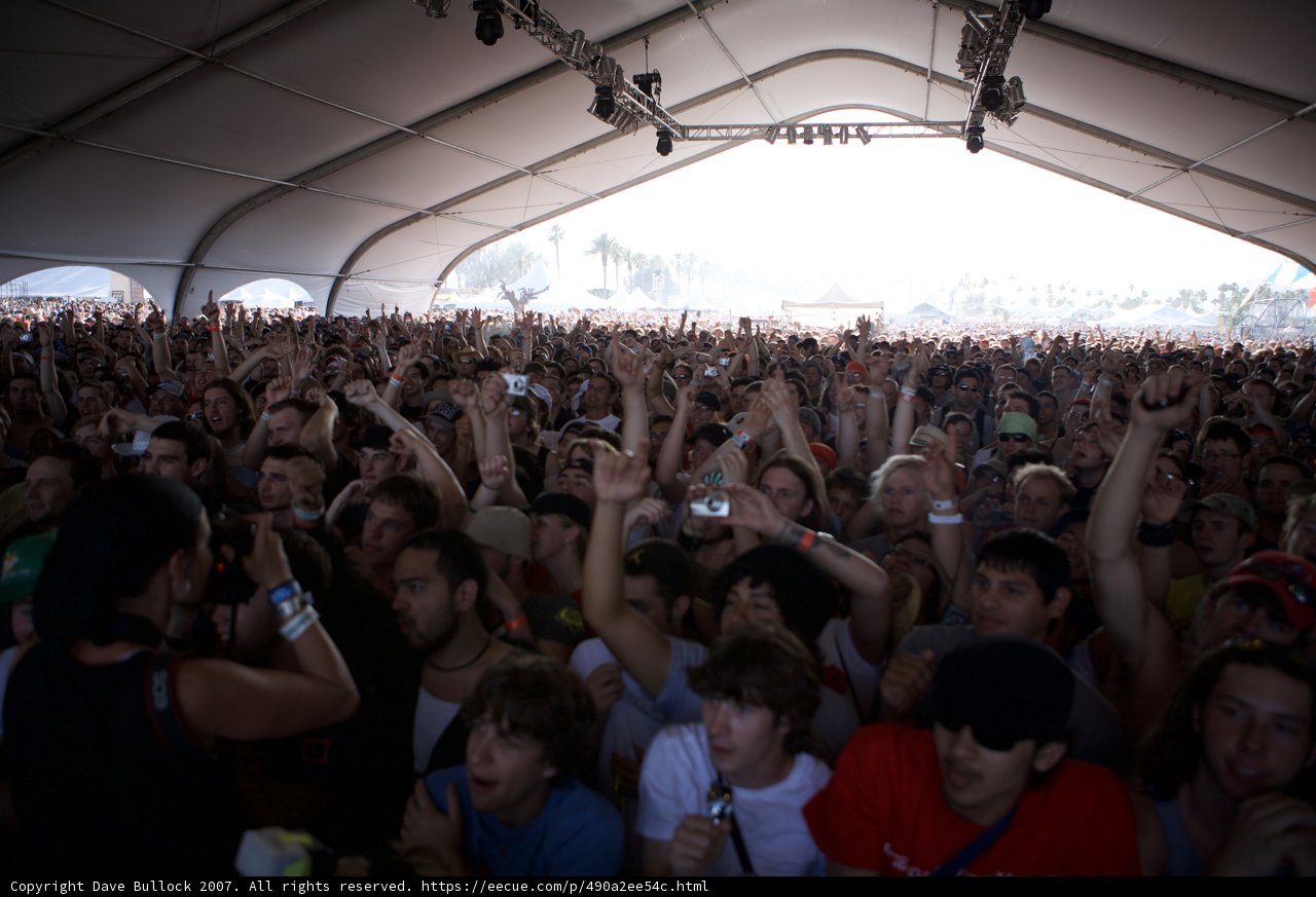 Coachella Crowd Goes Wild