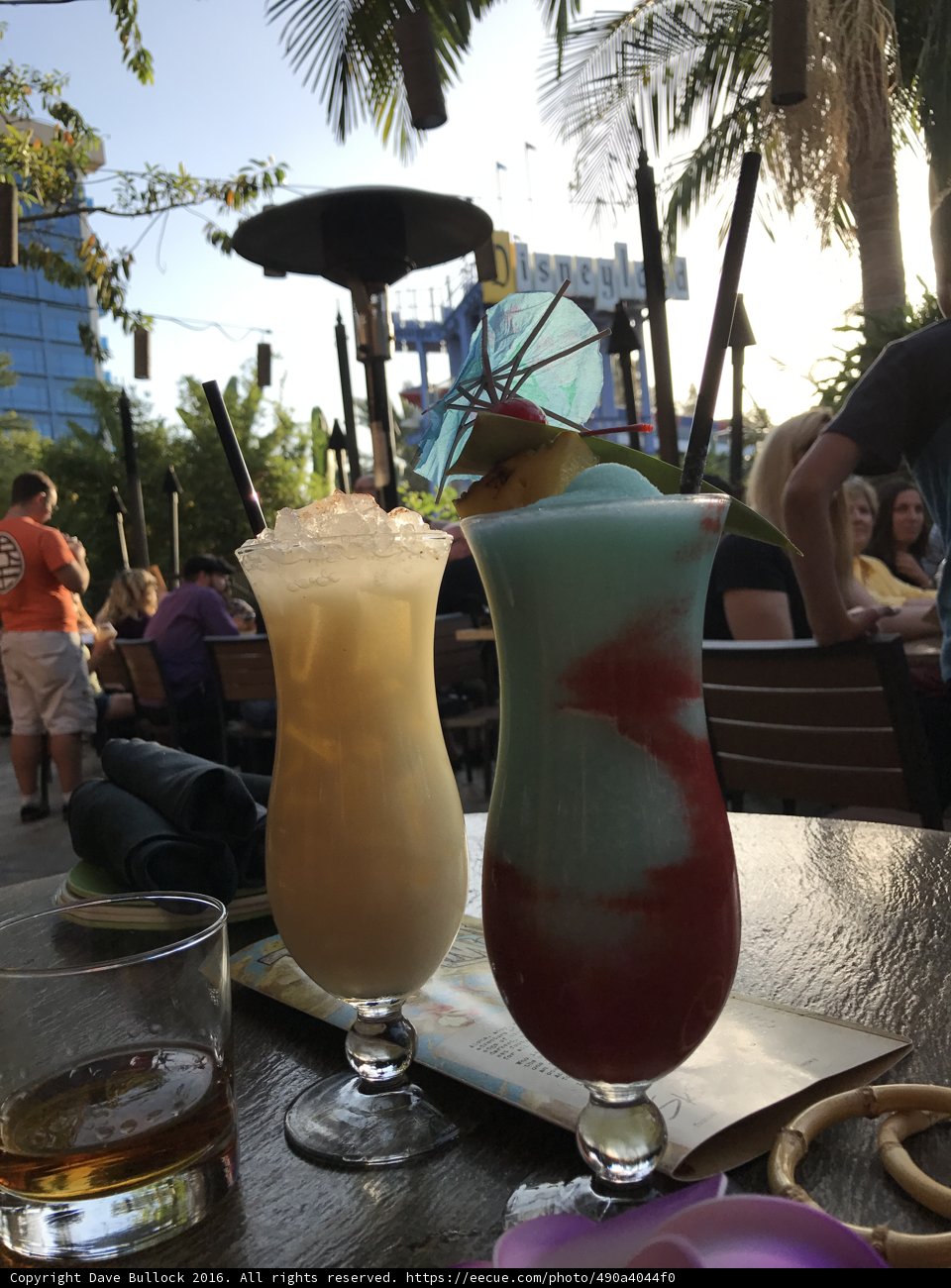 Refreshing Drinks by the Pool