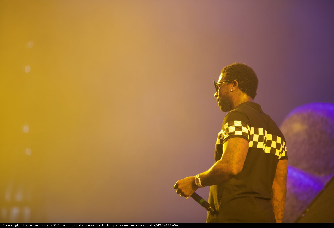 Solo Performance in Checkered Shirt