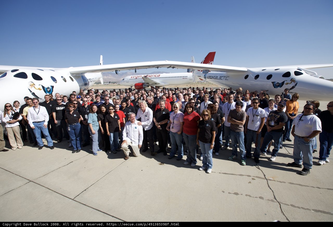 White Knight Two Unveiling at the Airport