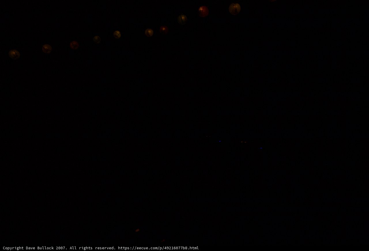 Night Sky over University of Maryland