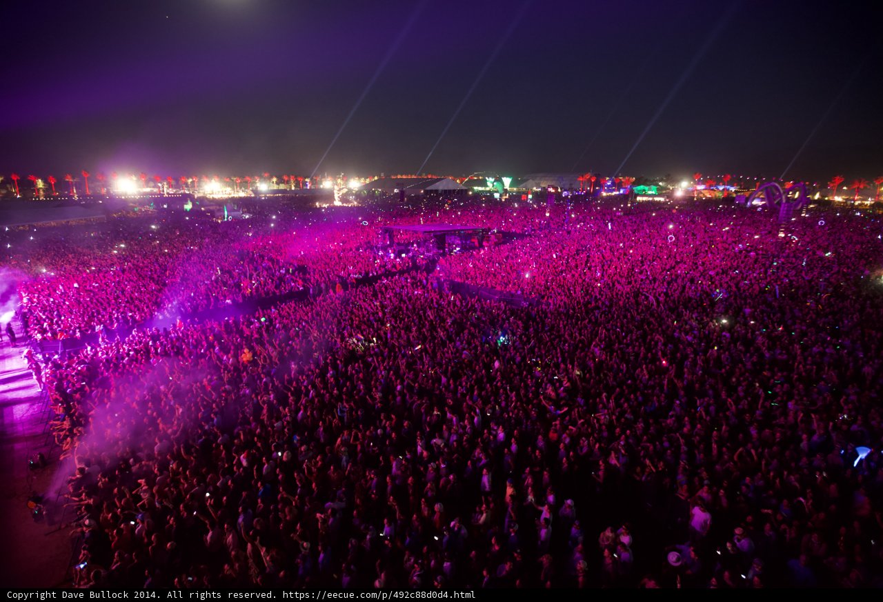 Rocking the Night Away at Coachella