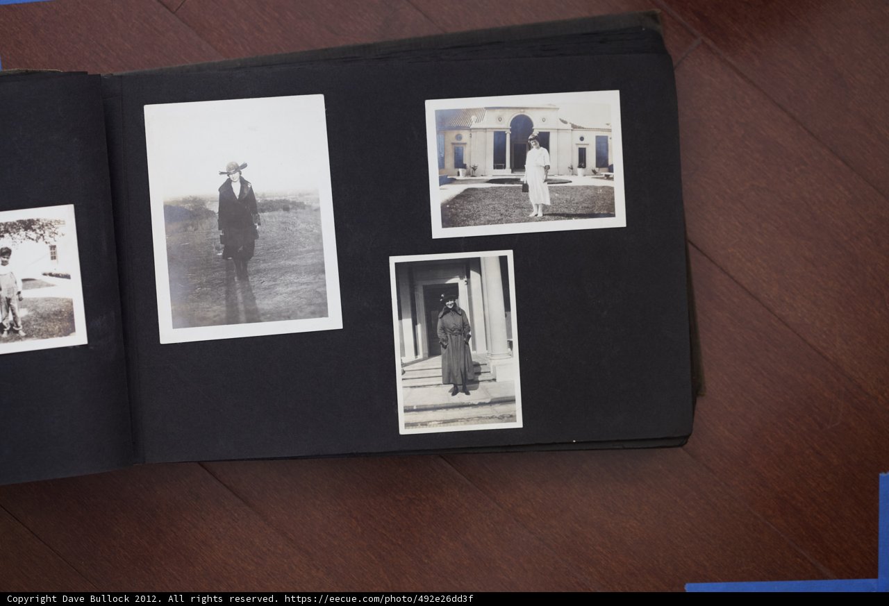 Vintage Family Portrait Album