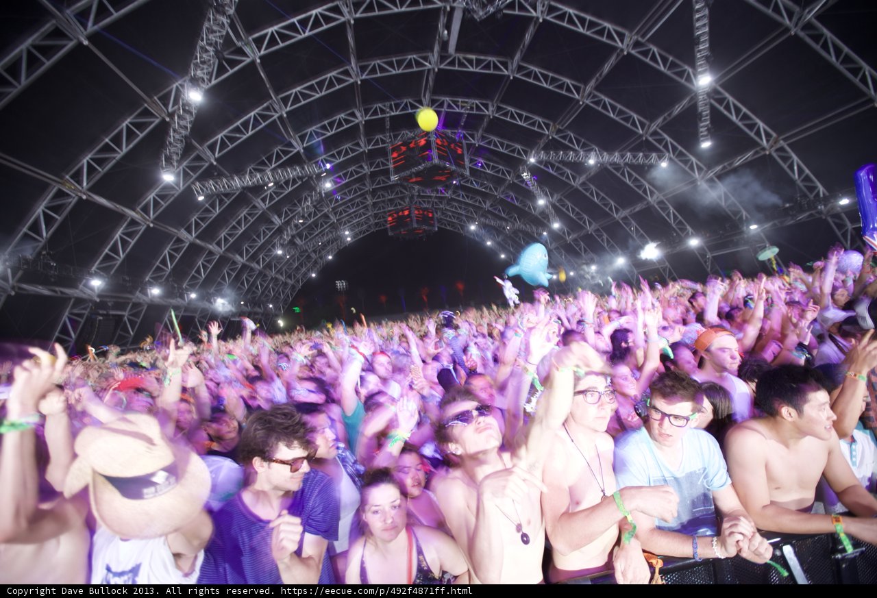 Coachella Crowd in Full Swing