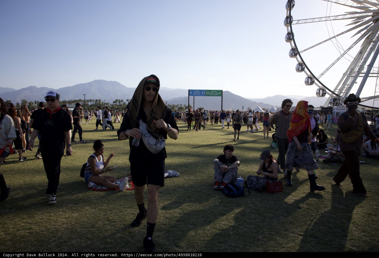 Vibrant Vibes: Fashion Parade at Coachella 2024
