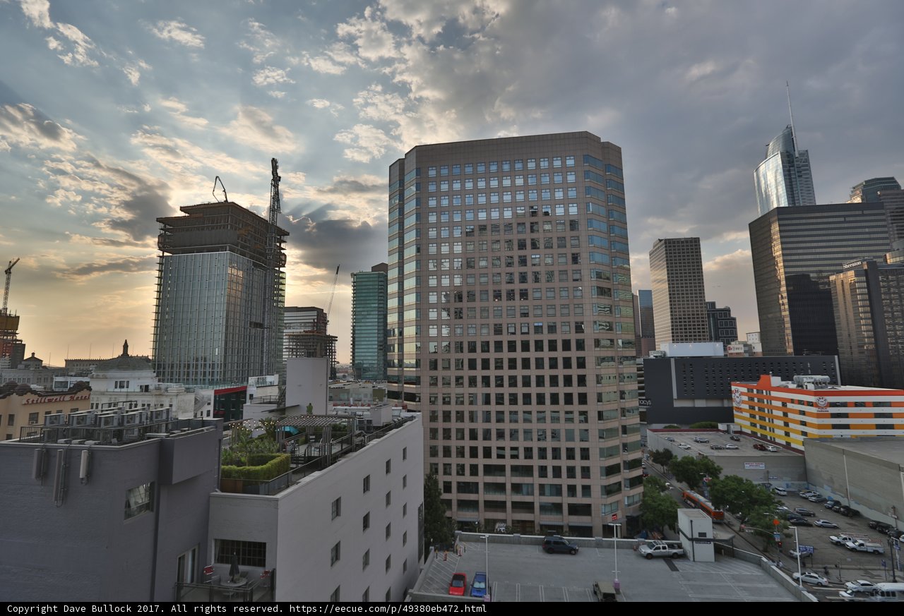 Urban Landscape at Dusk