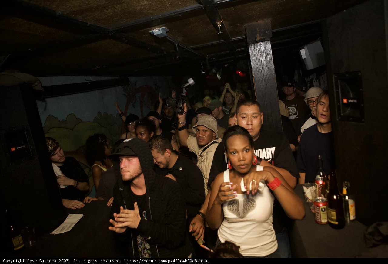 Nightclub Party with a Drink in Hand