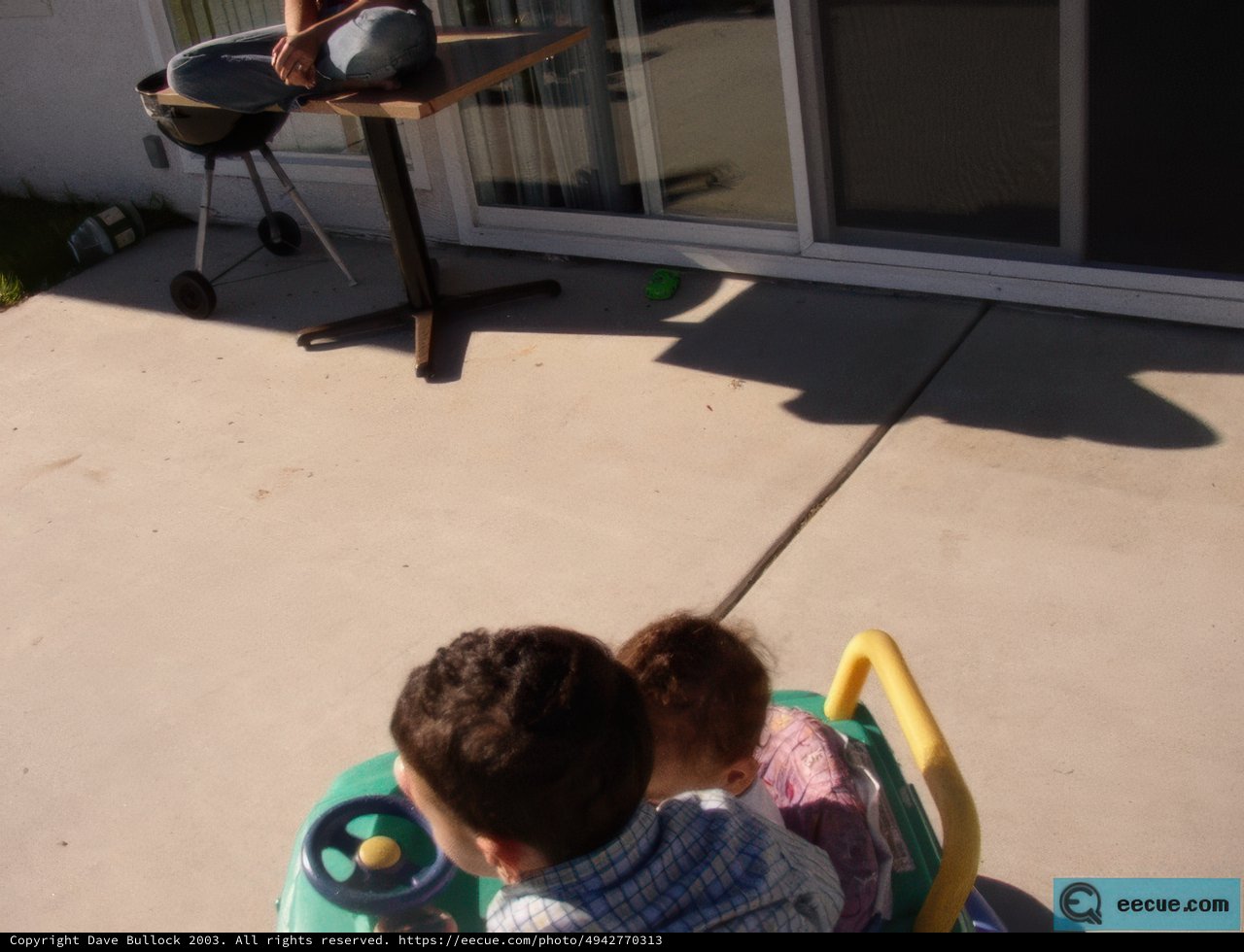 Family Time on the Patio