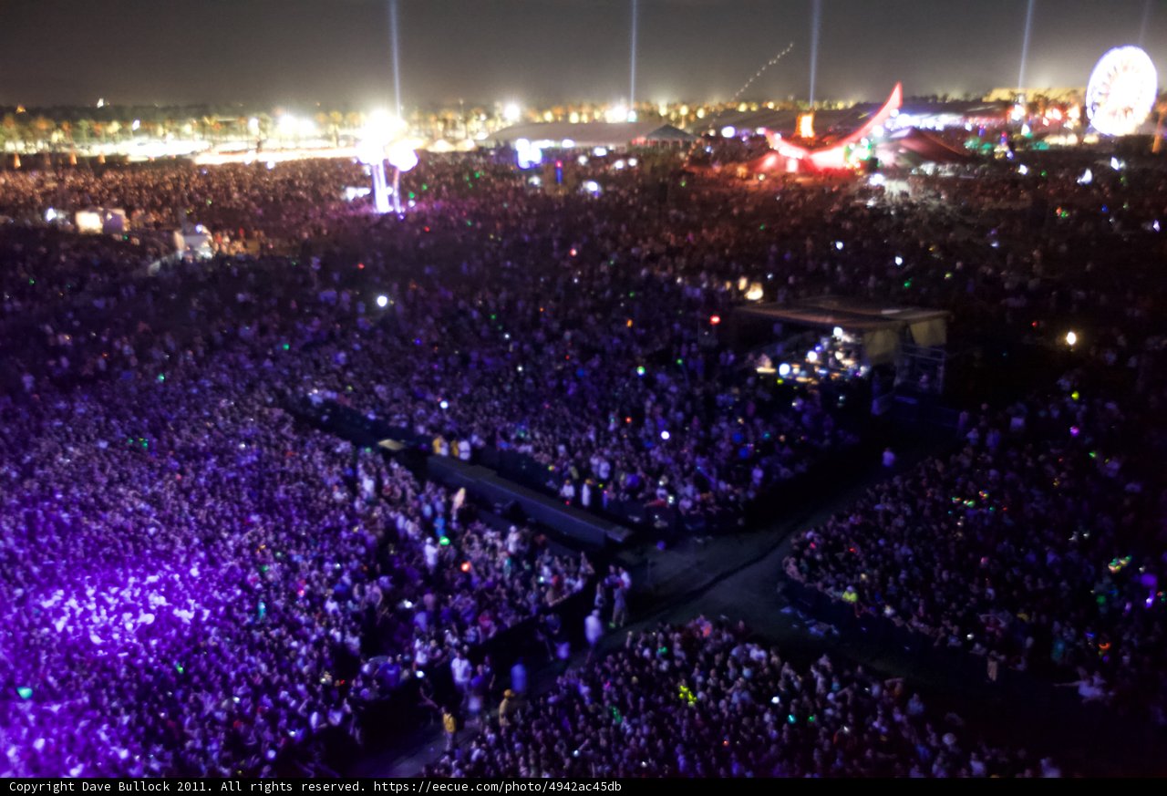 Electric Audience at Coachella
