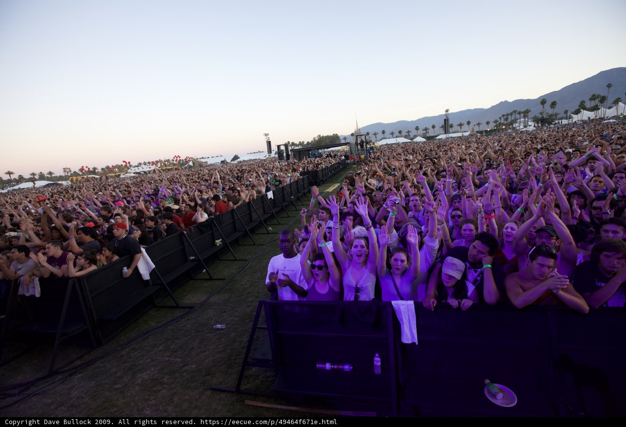 Jam-packed Concert Crowd