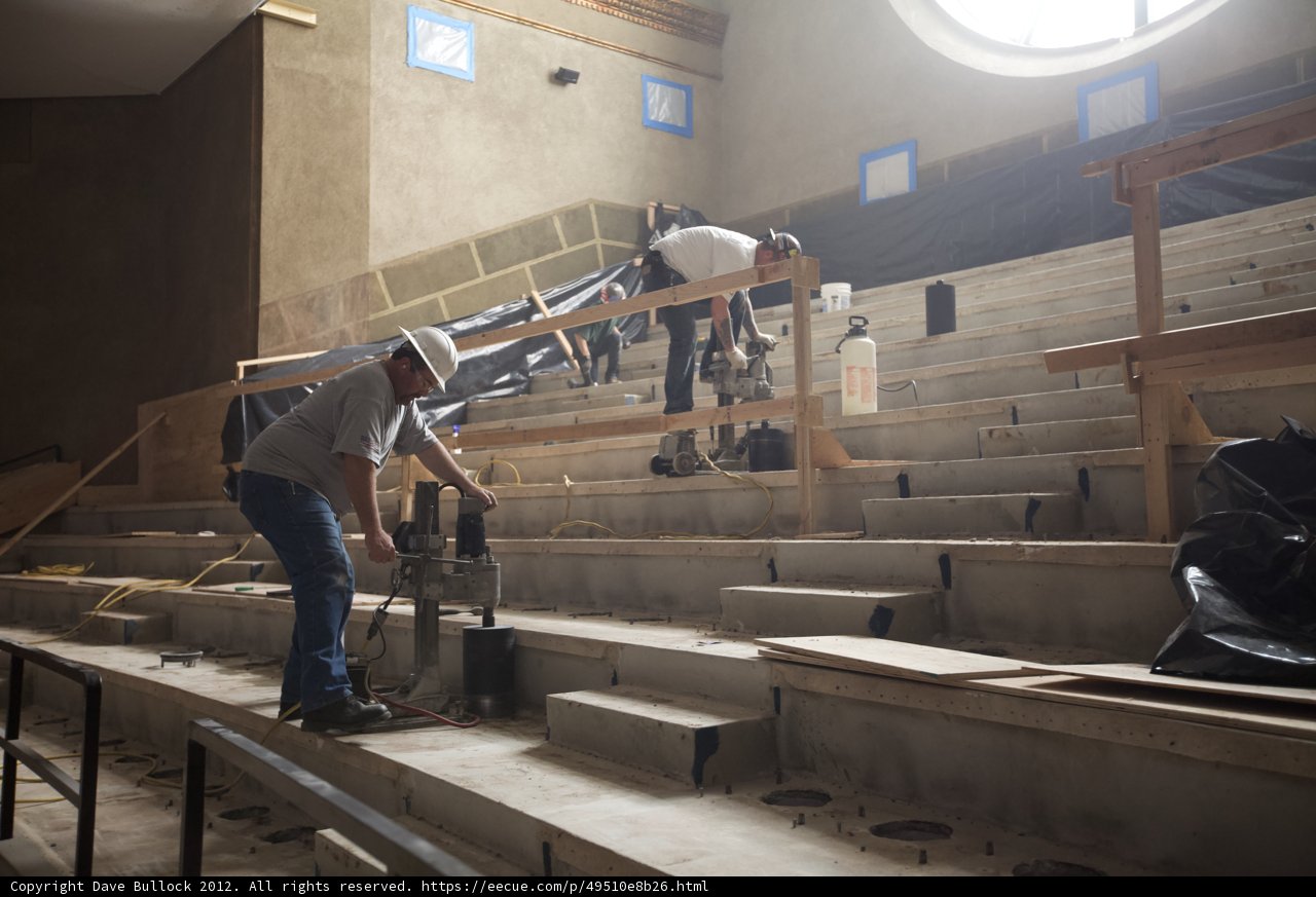 Working on the Steps