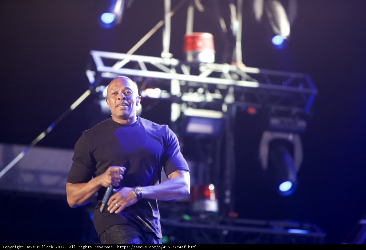 Dr. Dre Takes the Stage at iHeart Radio Festival