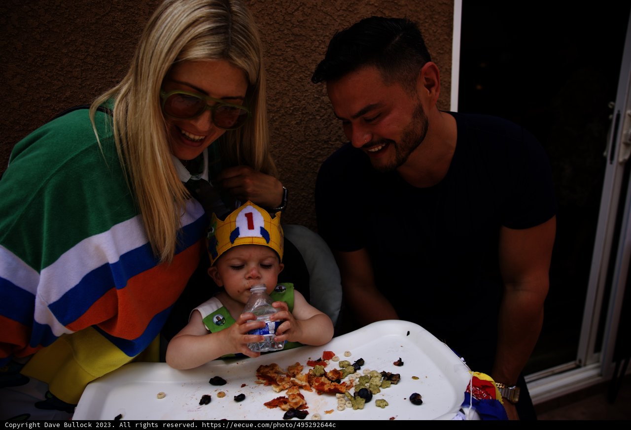 A Joyous Day Celebrating Wesley's First Birthday