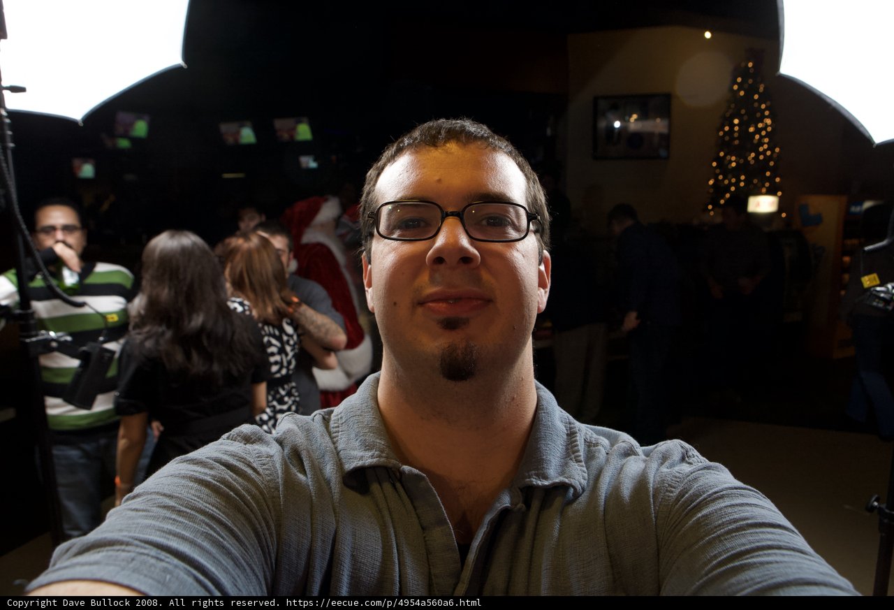 Selfie at the Christmas Party