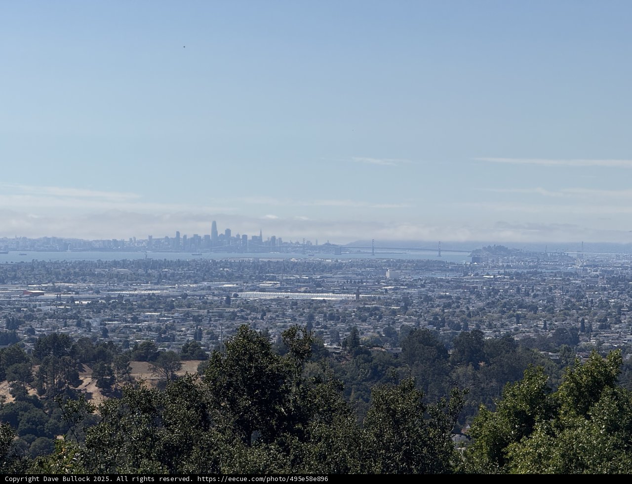Vista Over the Bay: Oakland to San Francisco