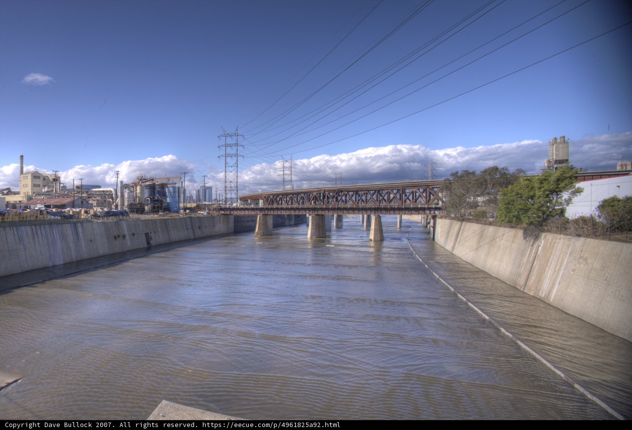 Vernon Bridge over the River