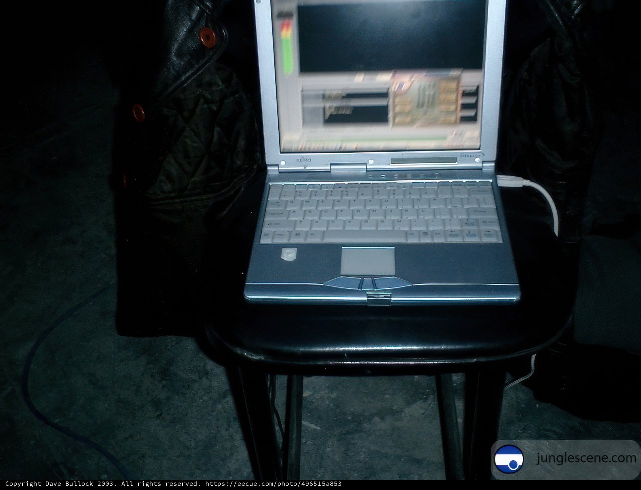 Laptop on Table