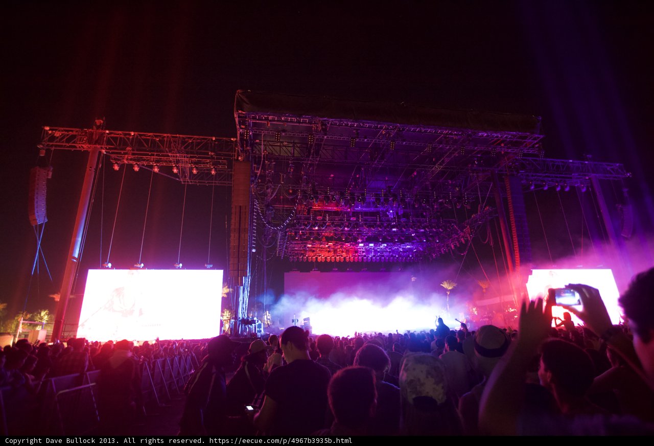 Rocking Out under the Night Sky
