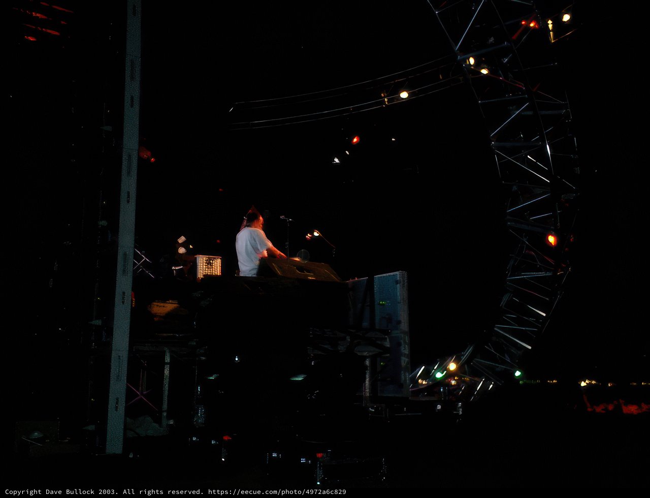 Nighttime Performance Under the Stars at Coachella