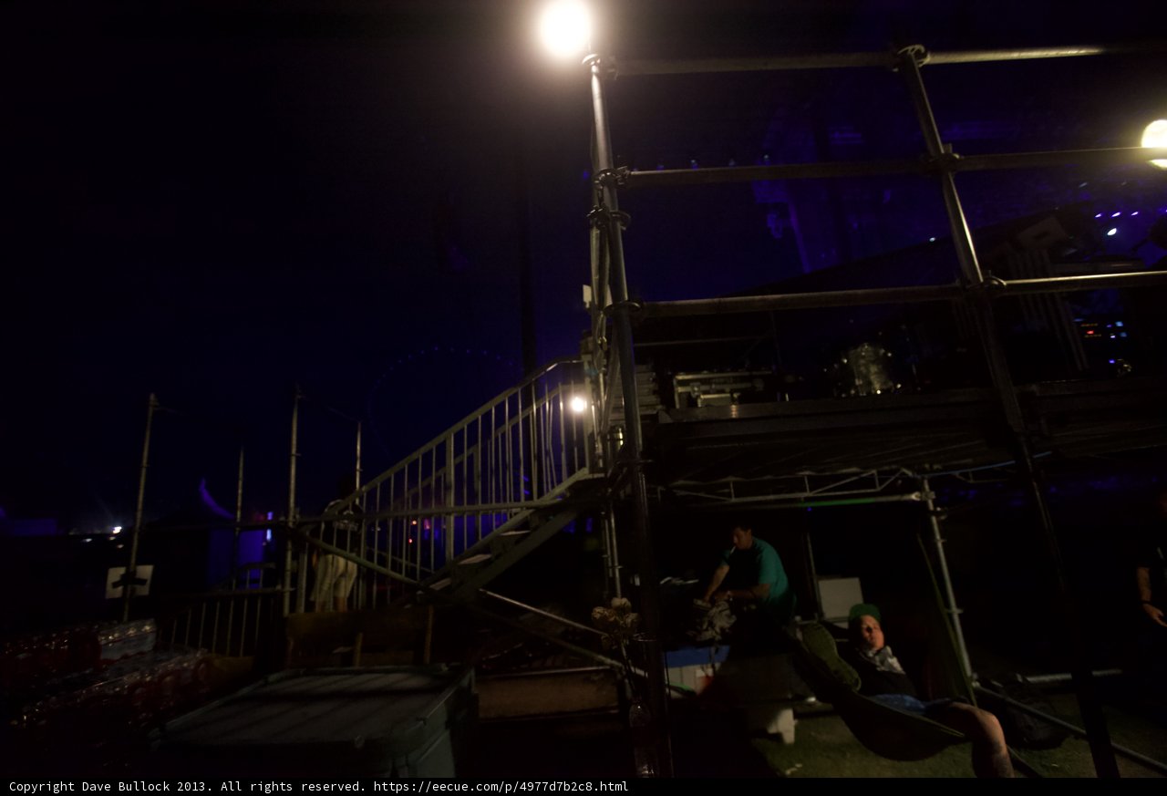 Nighttime Stage Spotlight