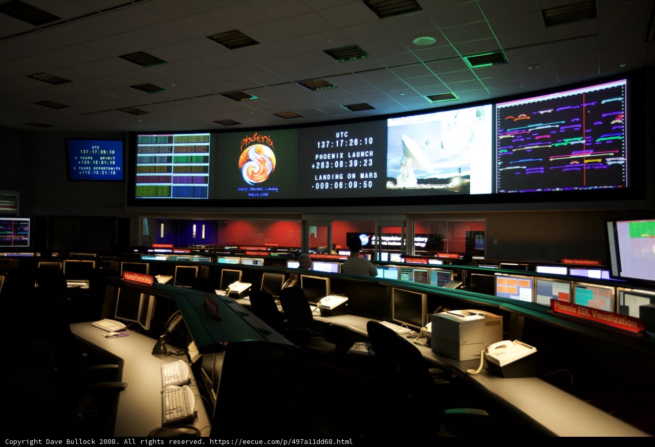JPL Mission Control Station