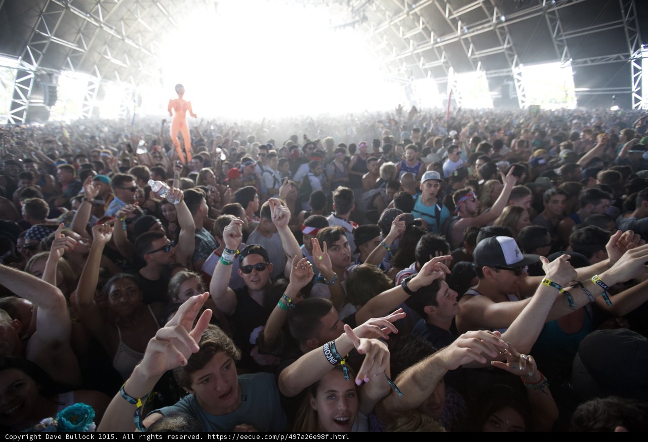 Excited Festival Moment