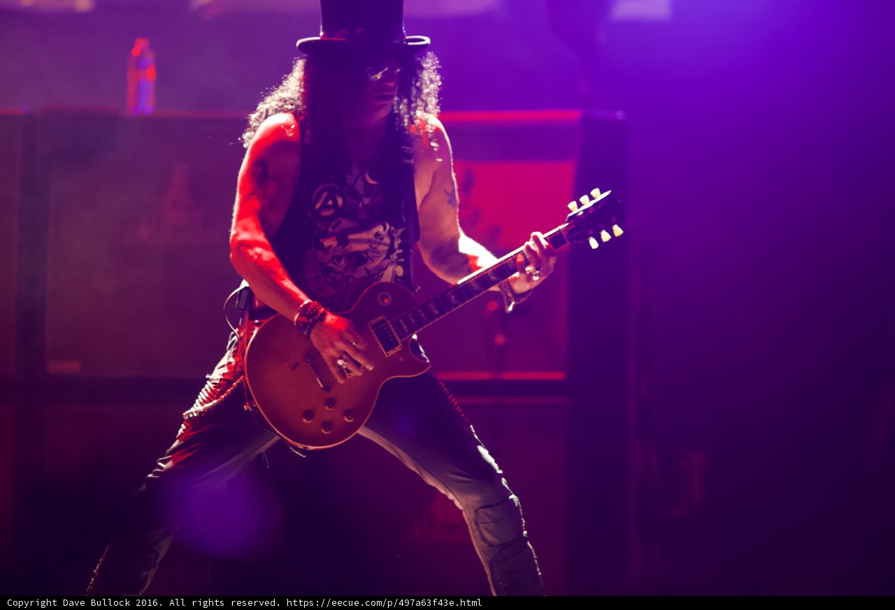Slash Shreds at Guns N Roses Concert in Atlanta