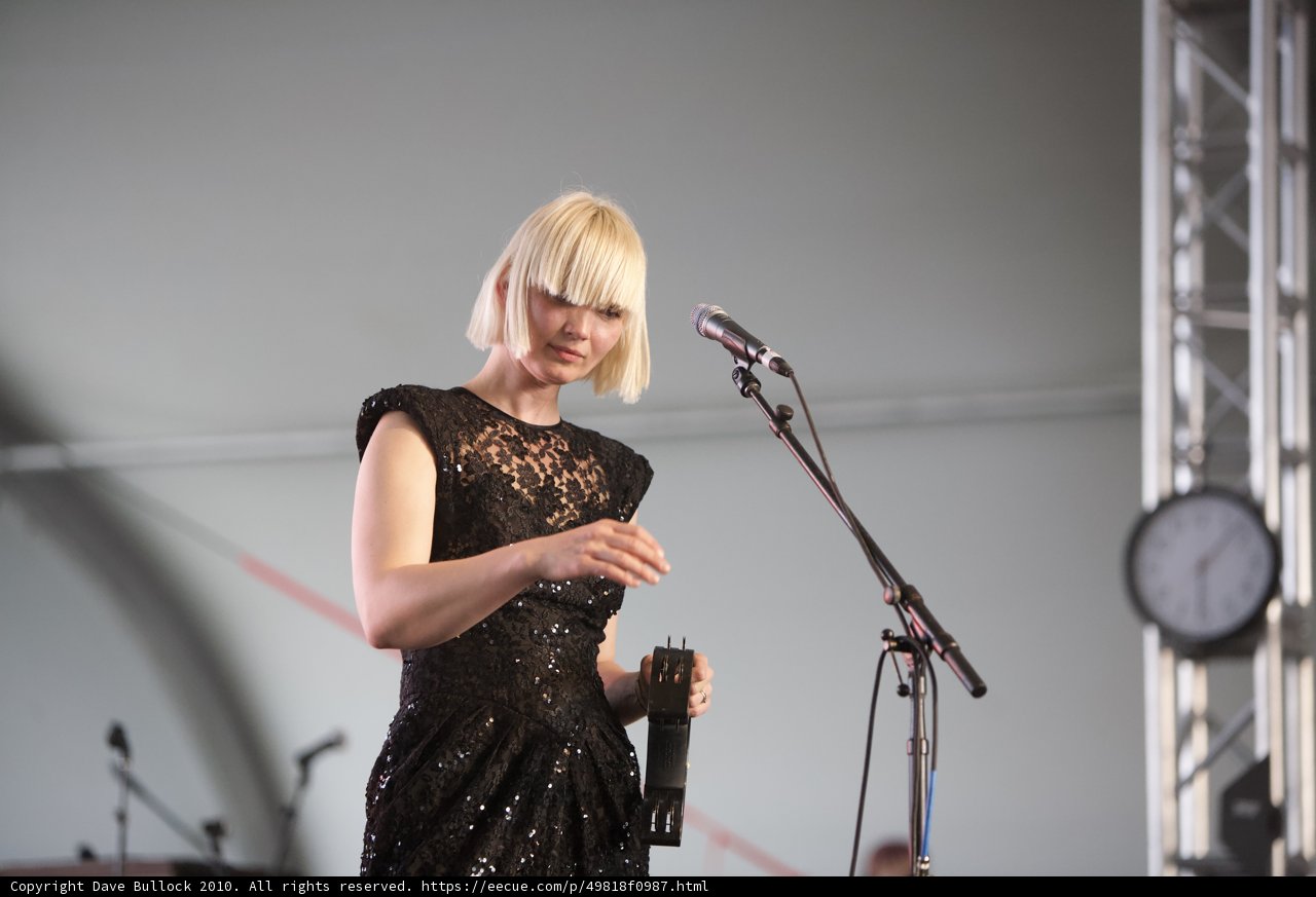 Sharin Foo on Coachella's Stage